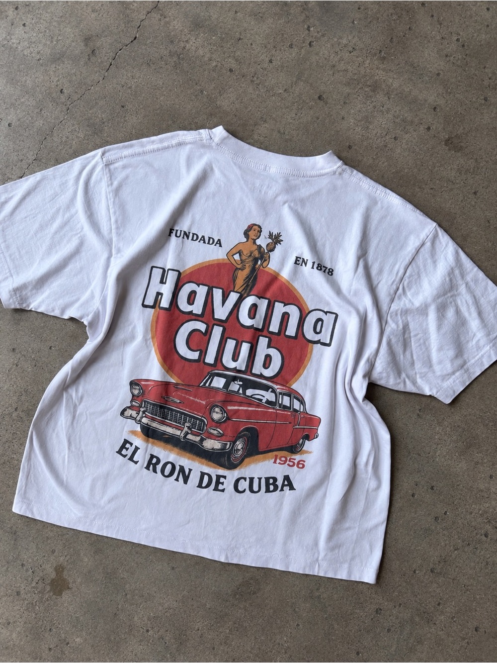 Havana Club El Ron de Cuba Graphic T-Shirt – Made in USA